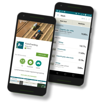 Planteavl fjordland IT FarmTracking mobil app